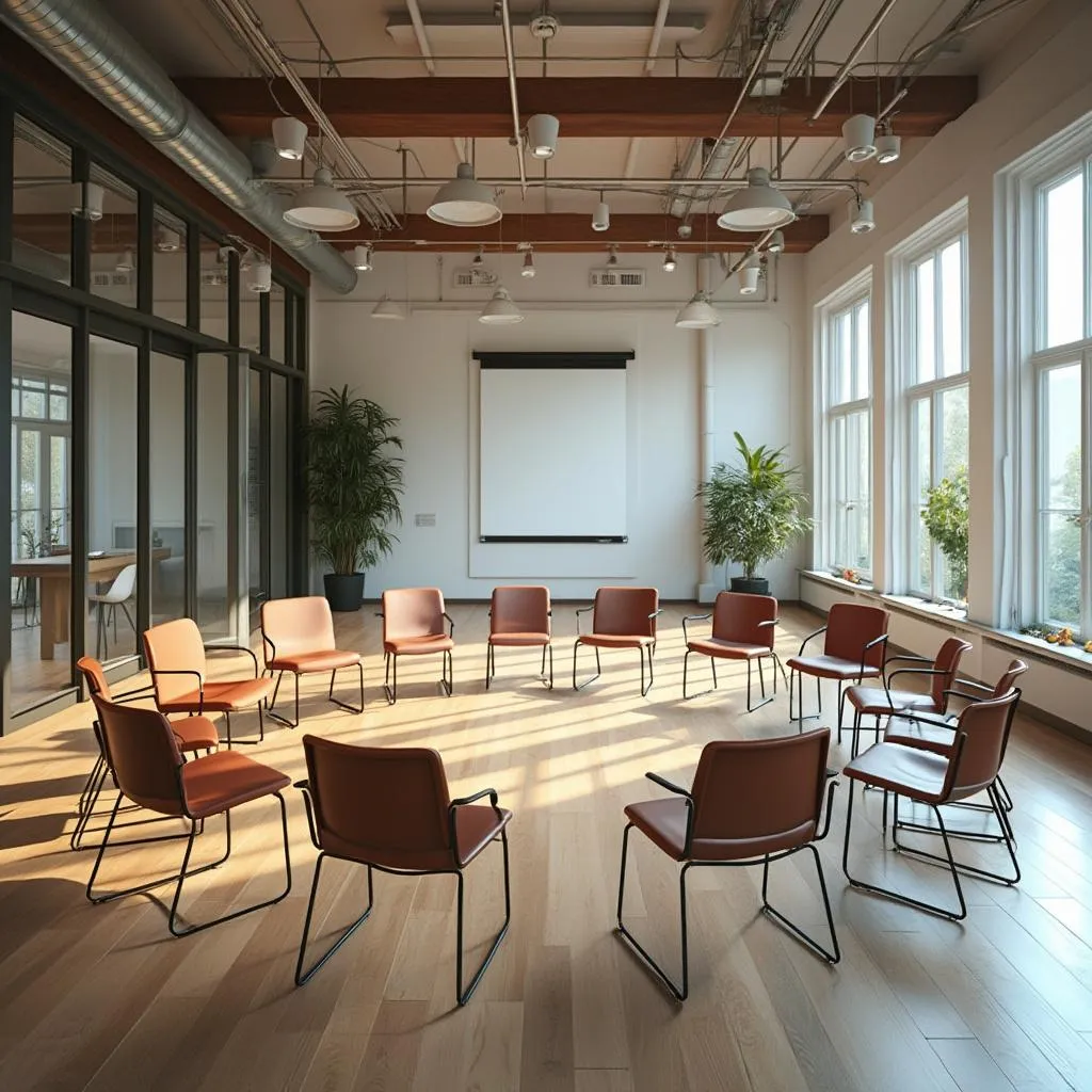 Salle pour ateliers de groupe